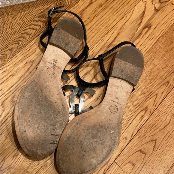 Chanel Big CC rogo thong sandal - Picture 4 of 6